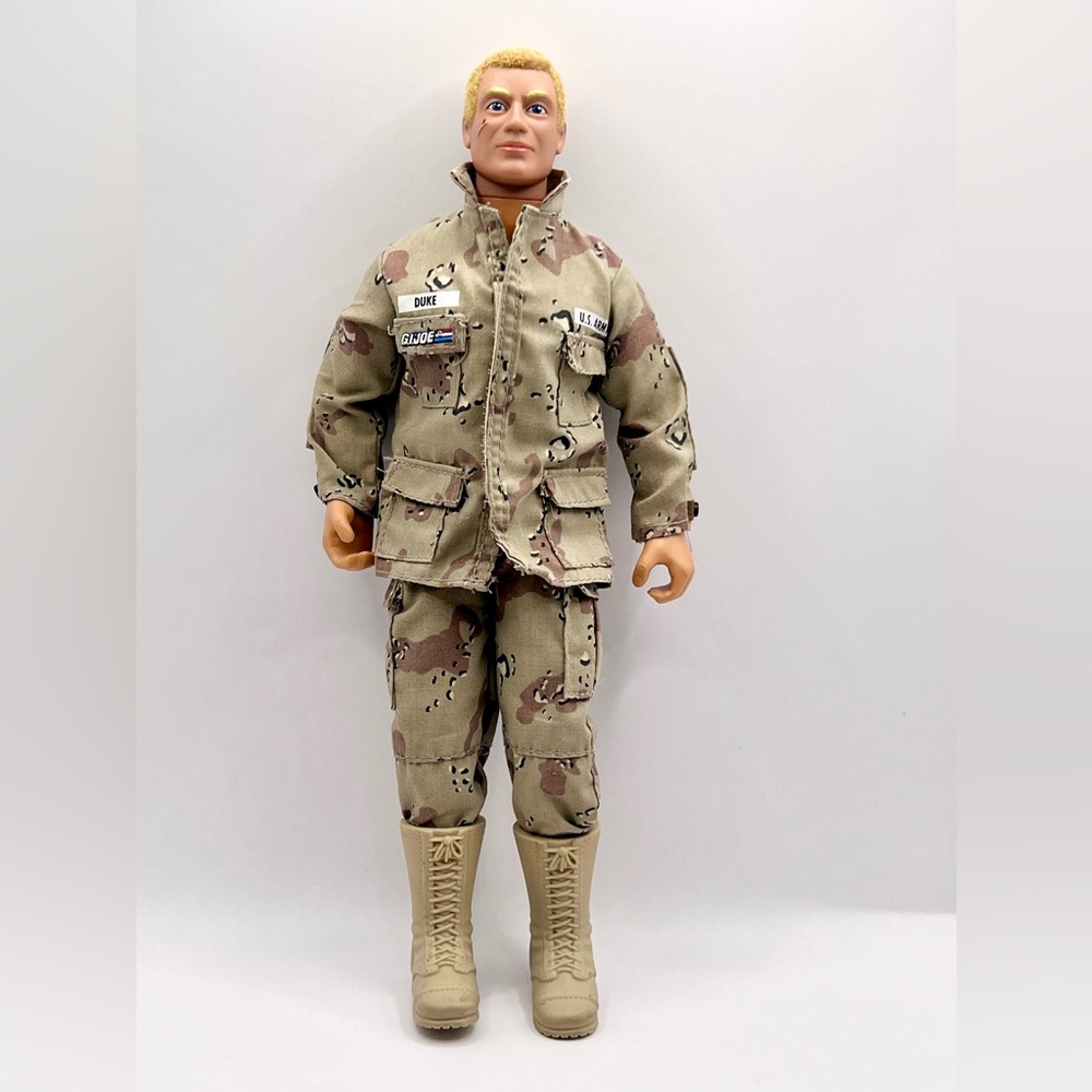 Hasbro 1992 Pawtucket GI JOE Army 12” General Duke Action Figure INCOMPLETE